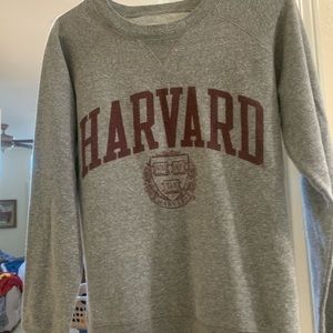 Harvard gray sweatshirt. Never worn M